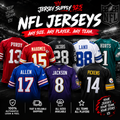 NFL Jersey: Any size, player, or team