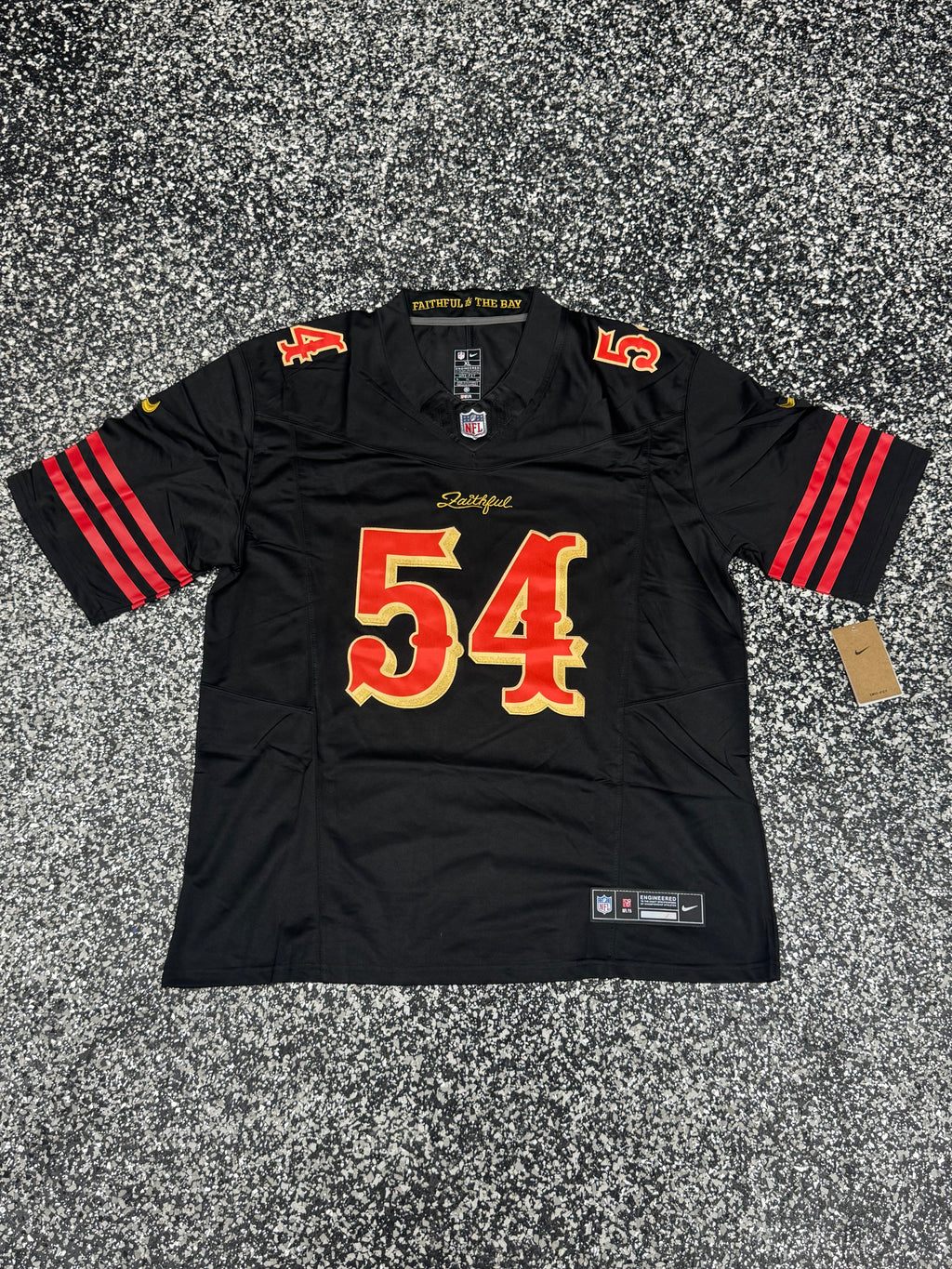 Nike Fred Warner #54 San Francisco 49ers NFL Football Jersey