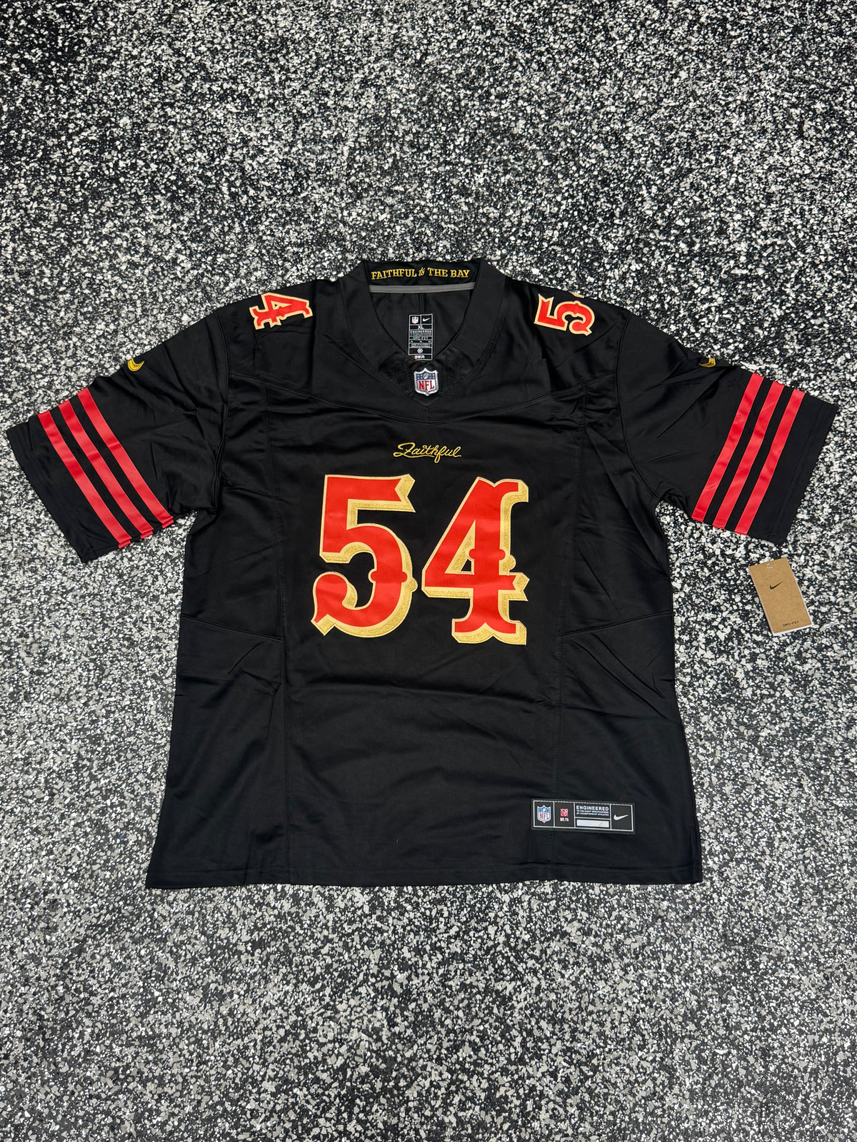 Nike Fred Warner #54 San Francisco 49ers NFL Football Jersey