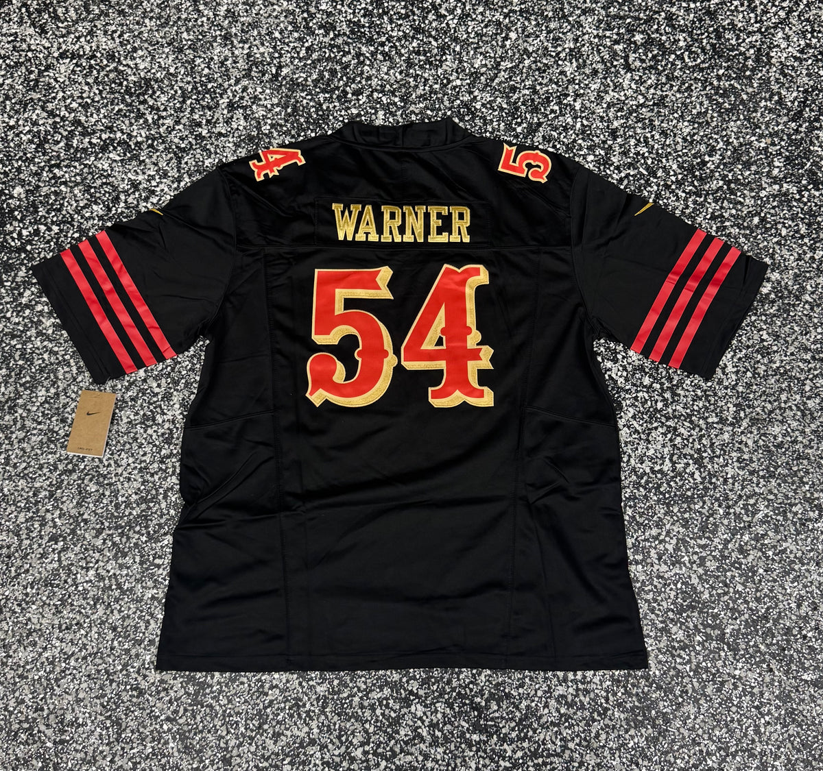 Nike Fred Warner #54 San Francisco 49ers NFL Football Jersey