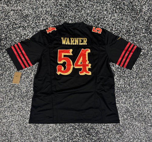 Nike Fred Warner #54 San Francisco 49ers NFL Football Jersey